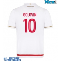 AS Monaco Aleksandr Golovin #10 Replica Home Shirt 2025-26 Short Sleeve
